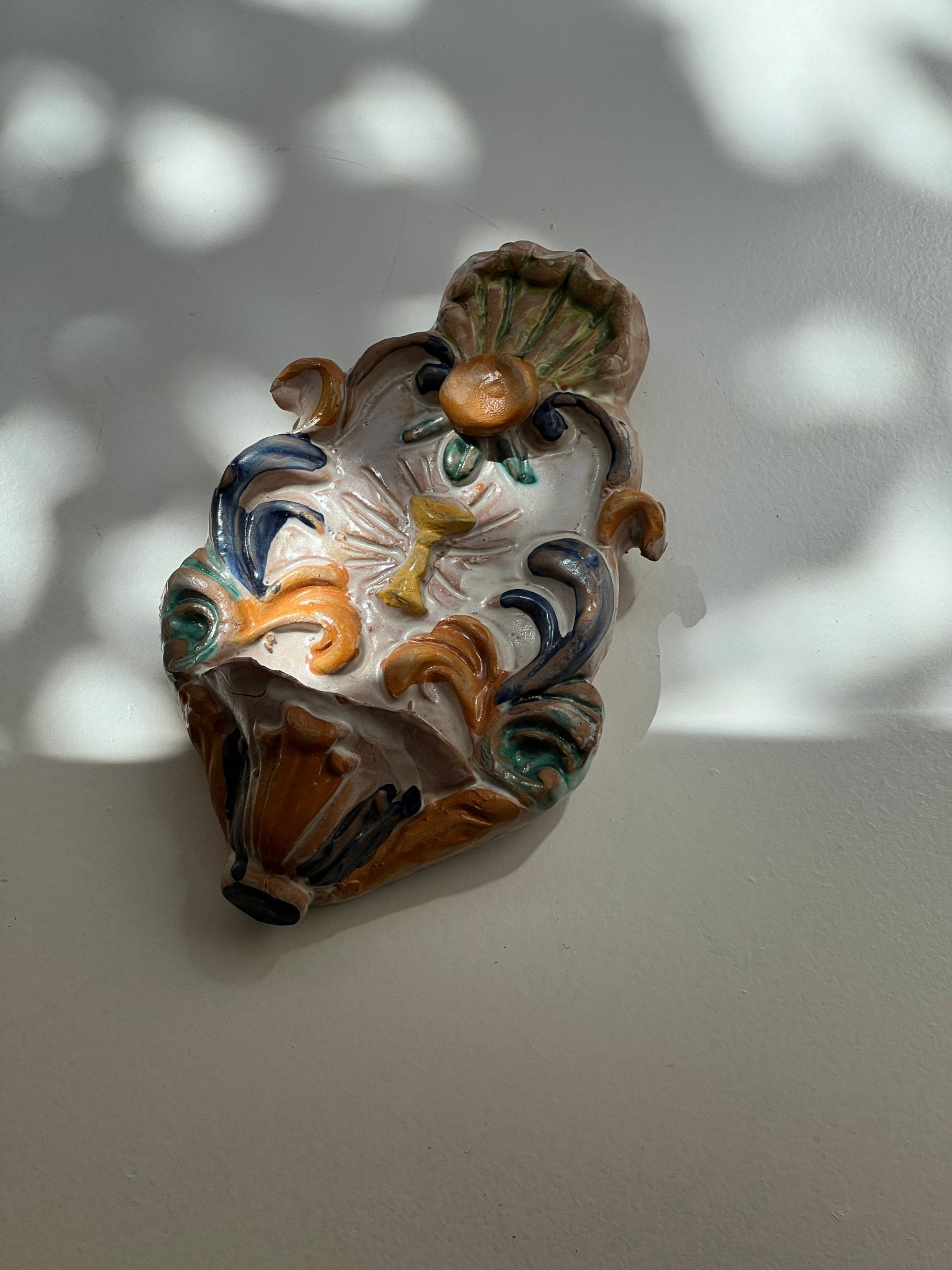 Ceramic wall piece - NEROLI