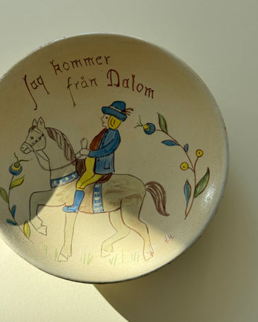 Ceramic wall plate - NEROLI