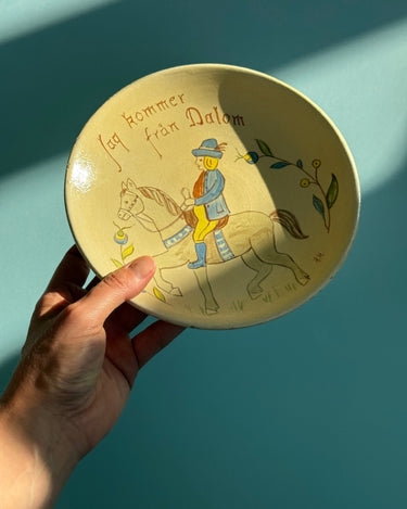 Ceramic wall plate - NEROLI
