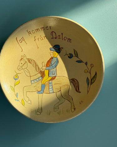 Ceramic wall plate - NEROLI