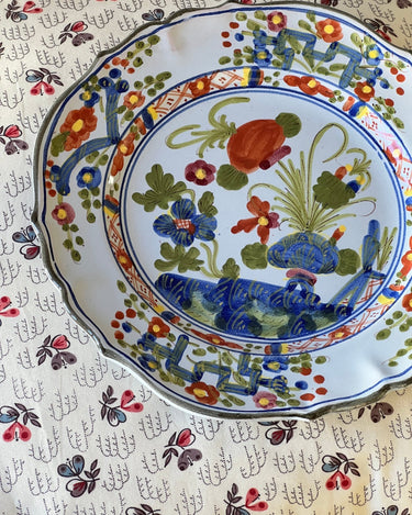 Ceramic wall plate - NEROLI