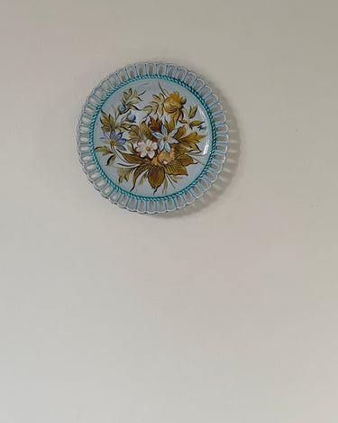 Ceramic wall plate - NEROLI