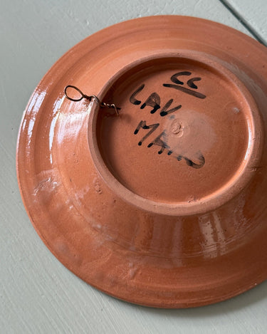 Ceramic wall plate - NEROLI