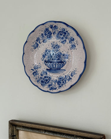 Ceramic wall plate - NEROLI