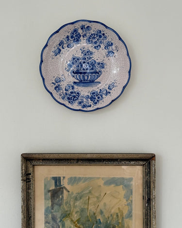 Ceramic wall plate - NEROLI