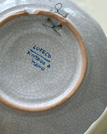 Ceramic wall plate - NEROLI