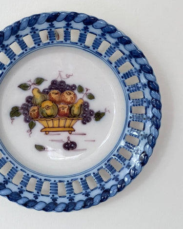 Ceramic wall plate - NEROLI
