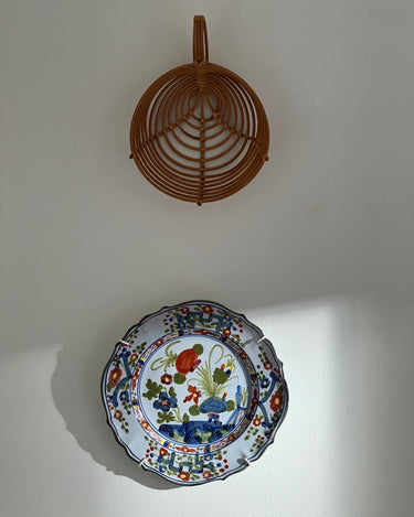 Ceramic wall plate - NEROLI