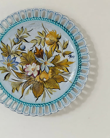 Ceramic wall plate - NEROLI