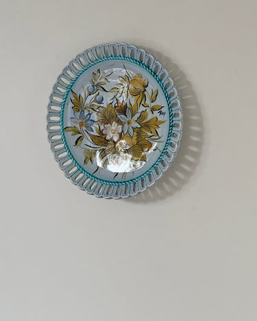 Ceramic wall plate - NEROLI