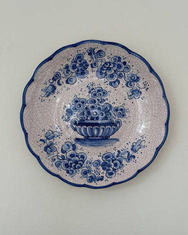 Ceramic wall plate - NEROLI