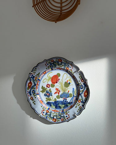 Ceramic wall plate - NEROLI