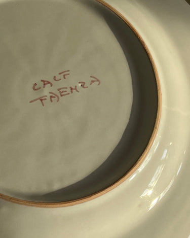 Ceramic wall plate - NEROLI
