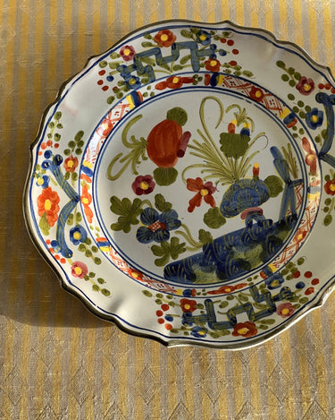 Ceramic wall plate - NEROLI
