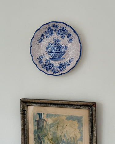 Ceramic wall plate - NEROLI