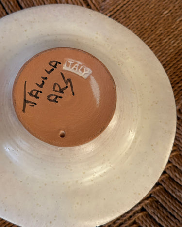 Ceramic wall plate - NEROLI