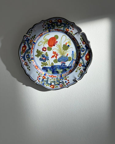 Ceramic wall plate - NEROLI
