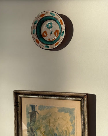 Ceramic wall plate - NEROLI