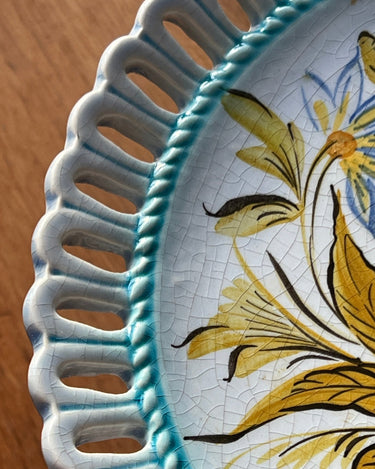 Ceramic wall plate - NEROLI