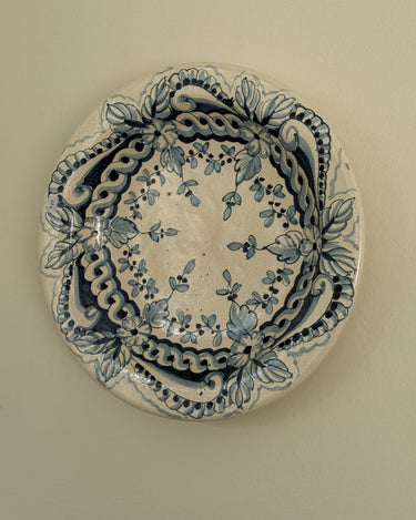 Ceramic wall plate - NEROLI