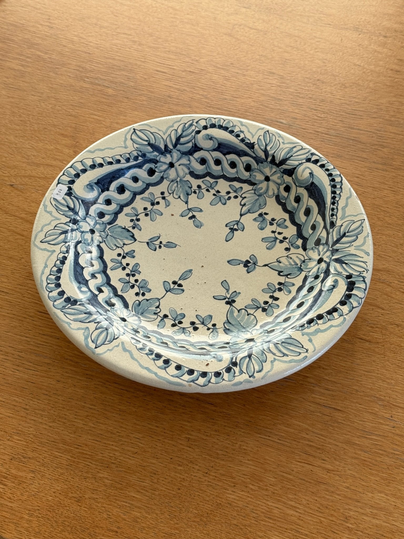 Ceramic wall plate - NEROLI