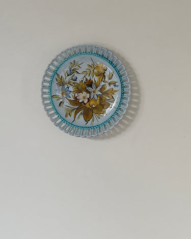 Ceramic wall plate - NEROLI