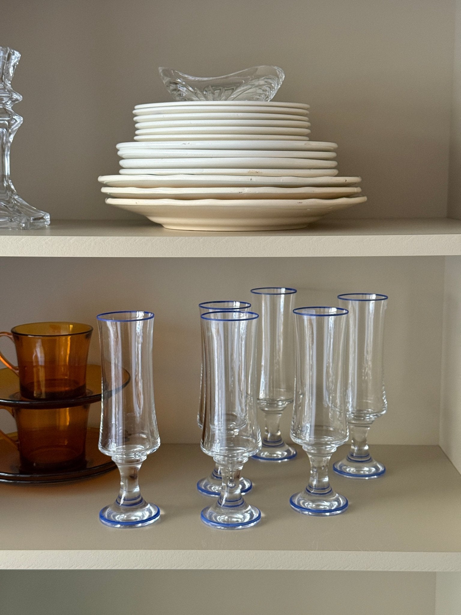 Champagne glasses (10 pcs) - NEROLI