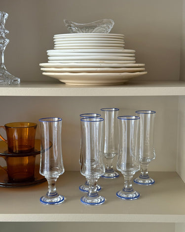 Champagne glasses (10 pcs) - NEROLI