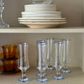 Champagne glasses (10 pcs) - NEROLI