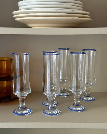 Champagne glasses (10 pcs) - NEROLI