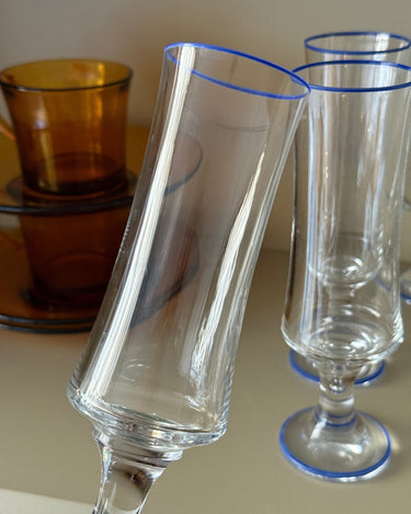 Champagne glasses (10 pcs) - NEROLI