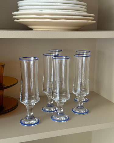 Champagne glasses (10 pcs) - NEROLI