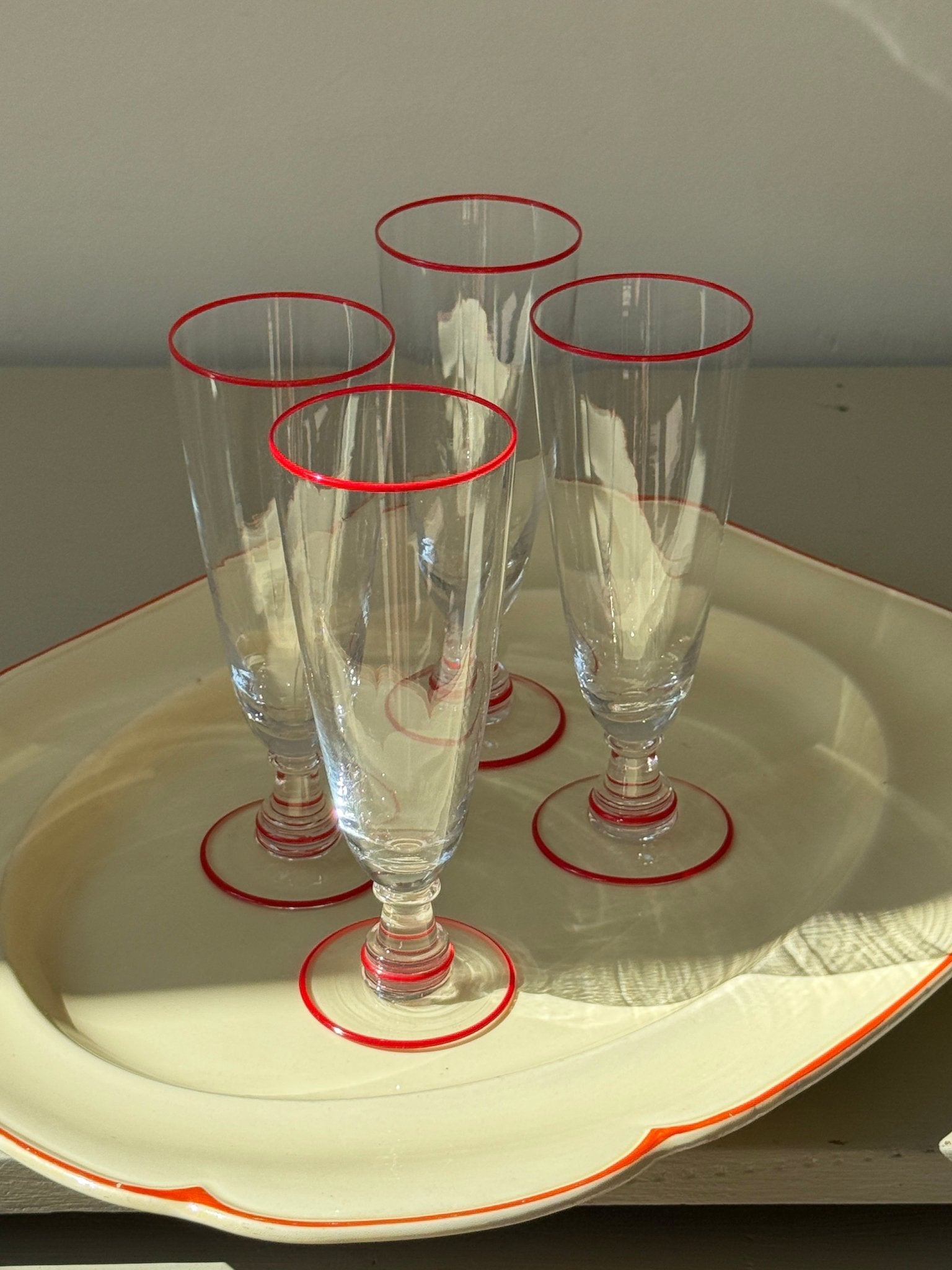 Champagne glasses (3 pcs) - NEROLI