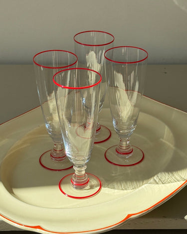 Champagne glasses (3 pcs) - NEROLI