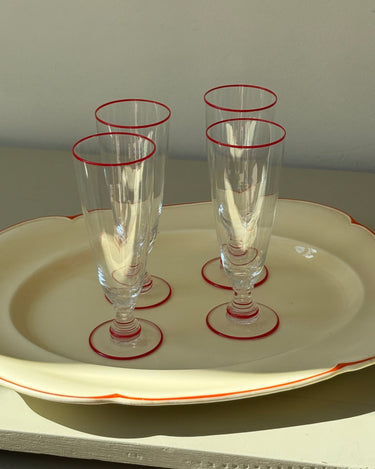 Champagne glasses (3 pcs) - NEROLI