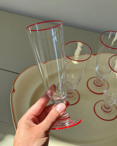 Champagne glasses (3 pcs) - NEROLI
