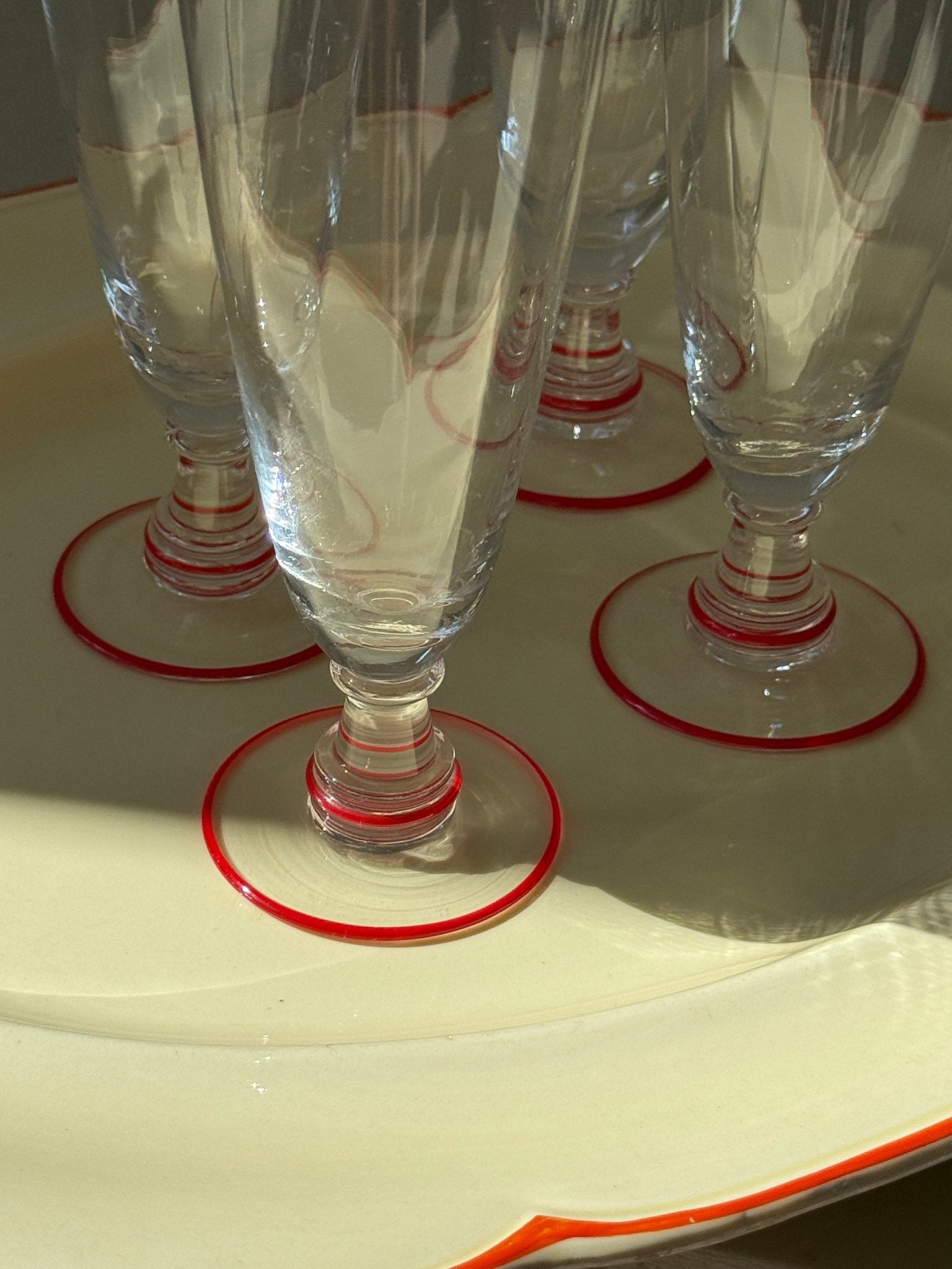 Champagne glasses (3 pcs) - NEROLI