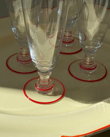 Champagne glasses (3 pcs) - NEROLI