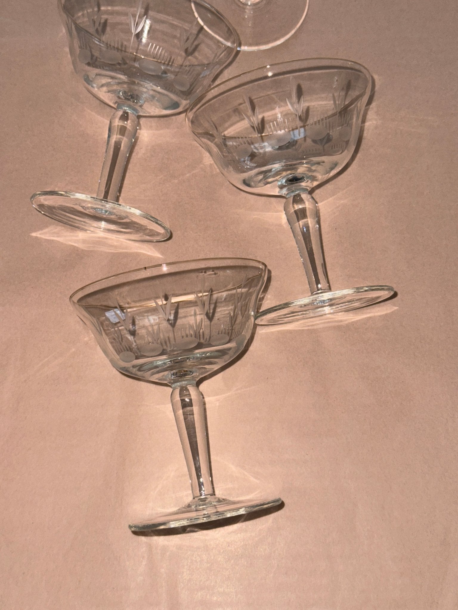 Champagne glasses - NEROLI