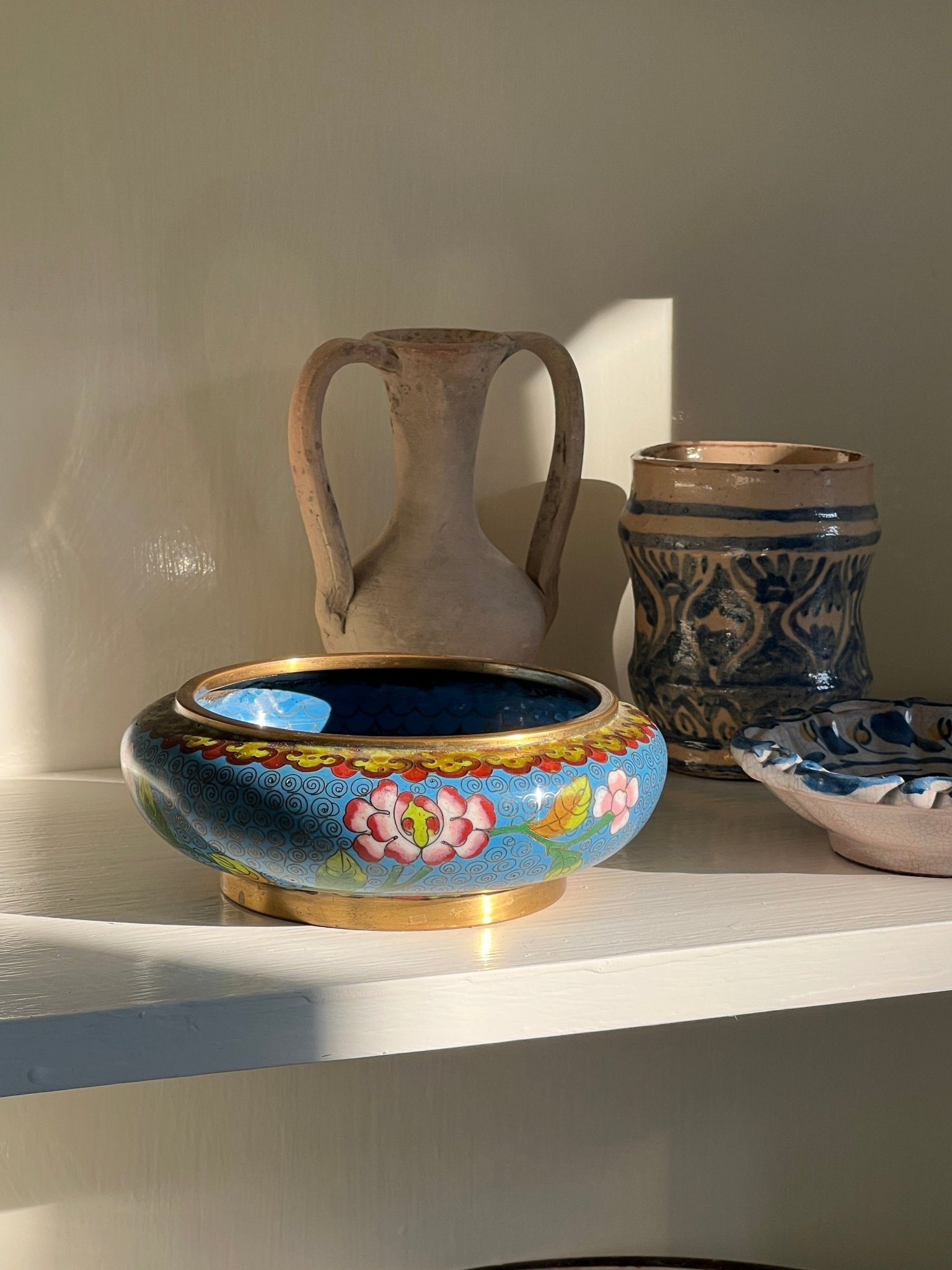 Chinese Cloisonné bowl - NEROLI