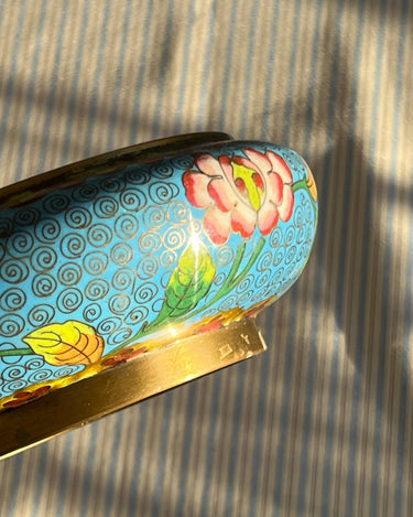 Chinese Cloisonné bowl - NEROLI