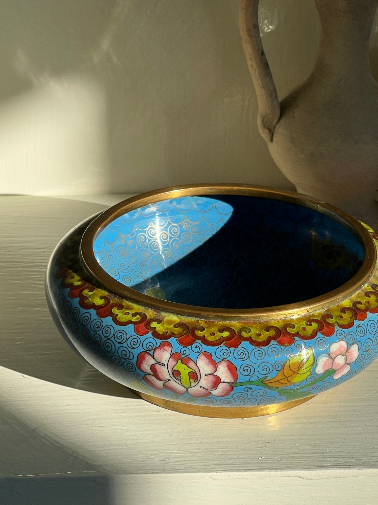 Chinese Cloisonné bowl - NEROLI
