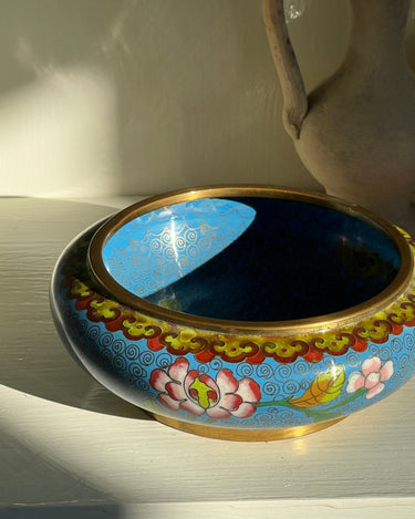 Chinese Cloisonné bowl - NEROLI