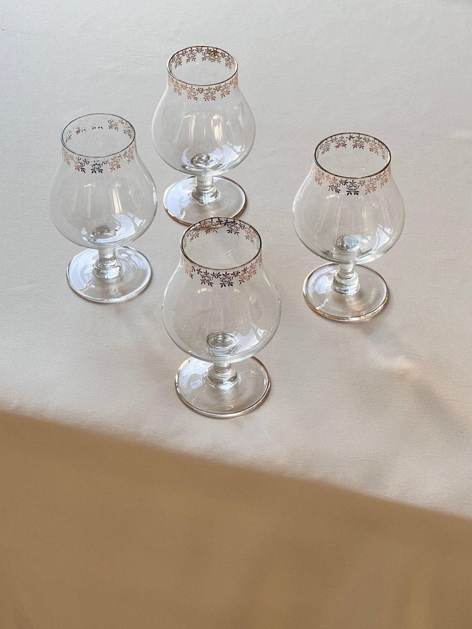 Cognac glasses - NEROLI