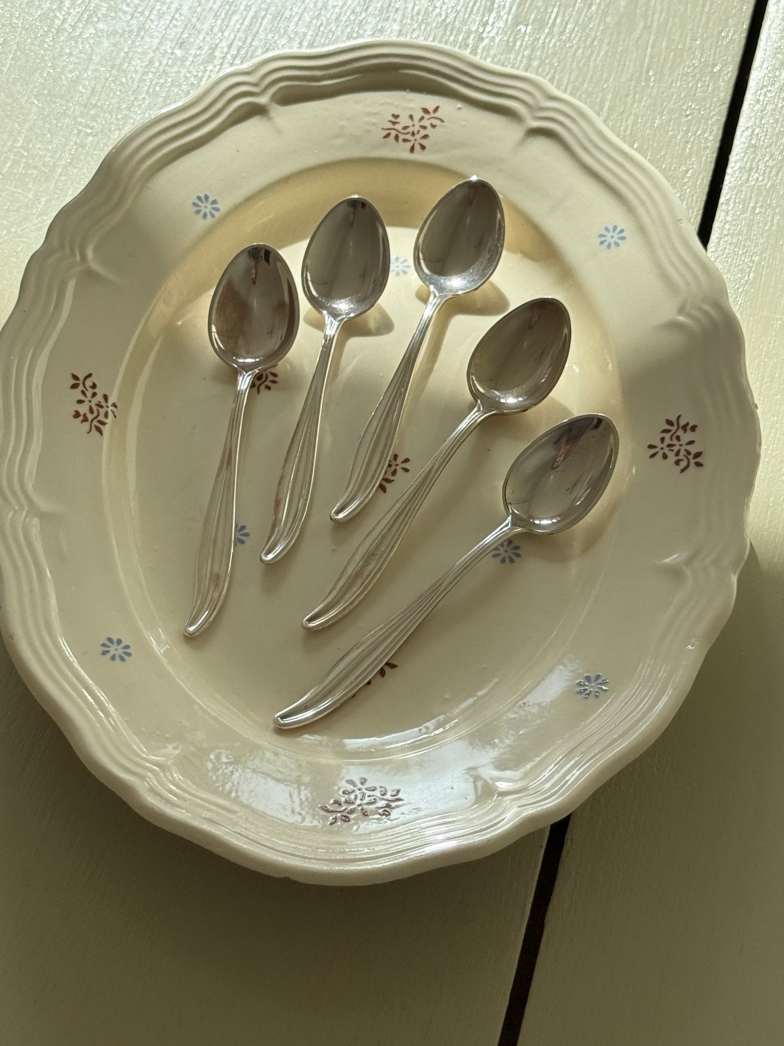 Columbine tea spoons (2 pcs) - NEROLI