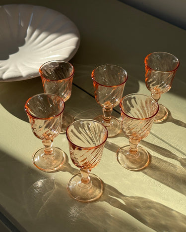 Cordial glasses (11 pcs) - NEROLI