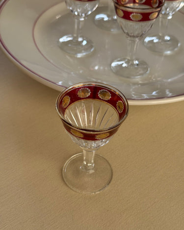 Cordial glasses (5 pcs) - NEROLI