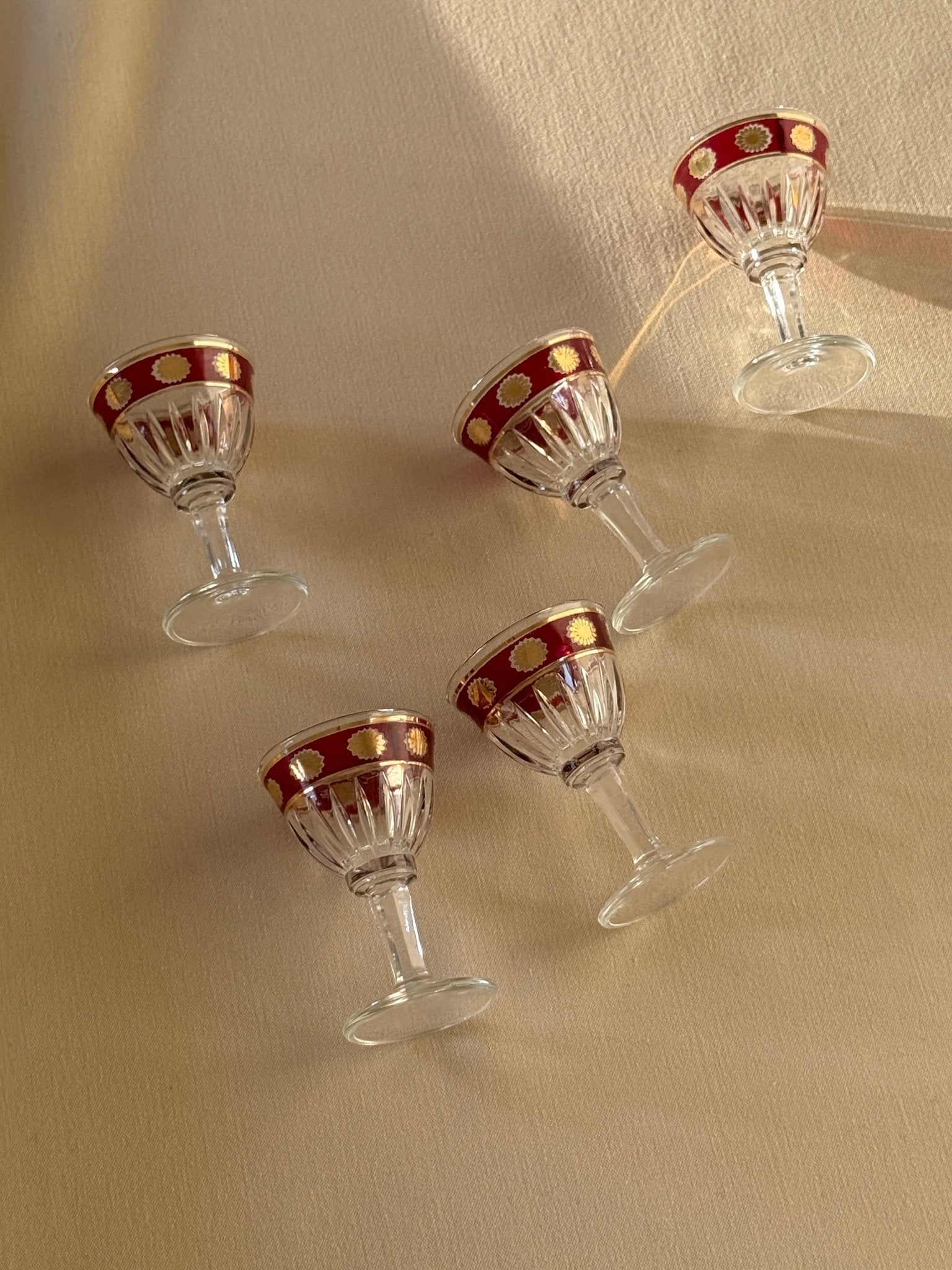 Cordial glasses (5 pcs) - NEROLI