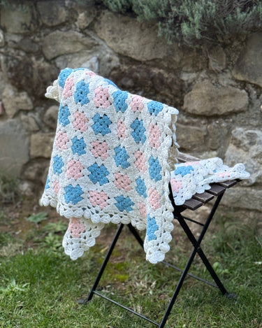 Crochet blanket - NEROLI