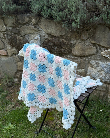 Crochet blanket - NEROLI